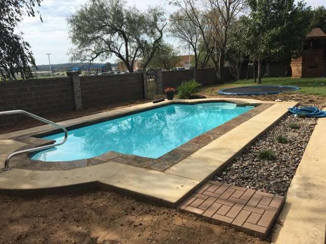 MALIBU style fiberglass pool MALIBU style fiberglass pool