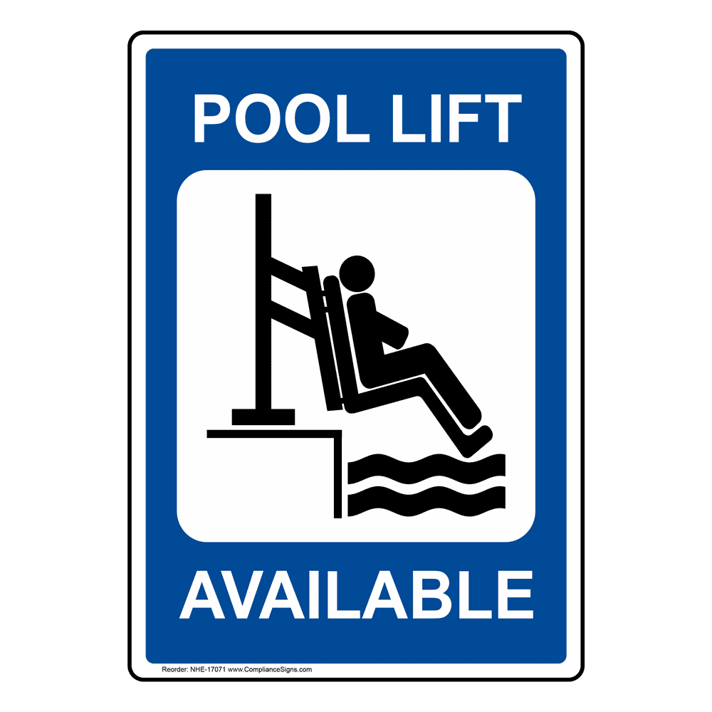 pool lifts available
