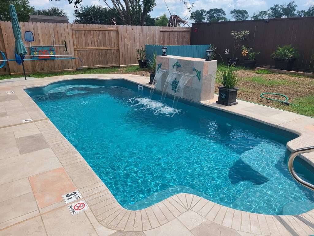 The New Orleans Small Fiberglass Pool