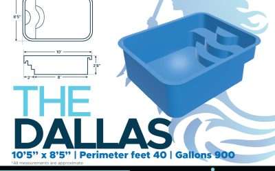 The Dallas Fiberglass Pool