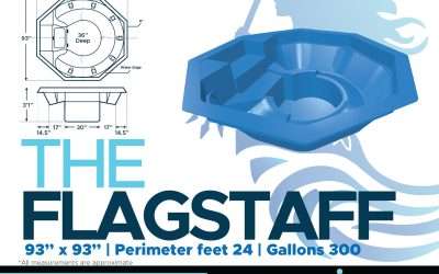 The Flagstaff Fiberglass Pool