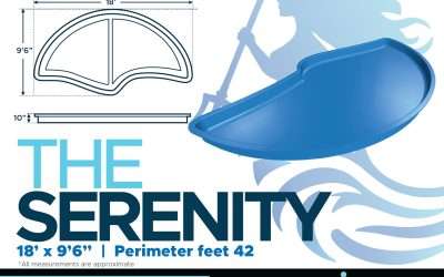 The Serenity Fiberglass Pool
