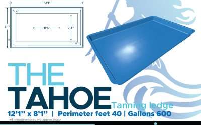 The Tahoe Fiberglass Pool