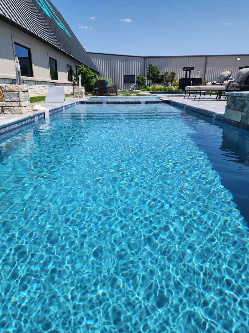 MALIBU style fiberglass pool MALIBU style fiberglass pool