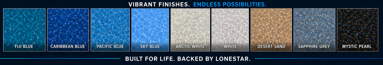 Wicked pool colors custom pool colors